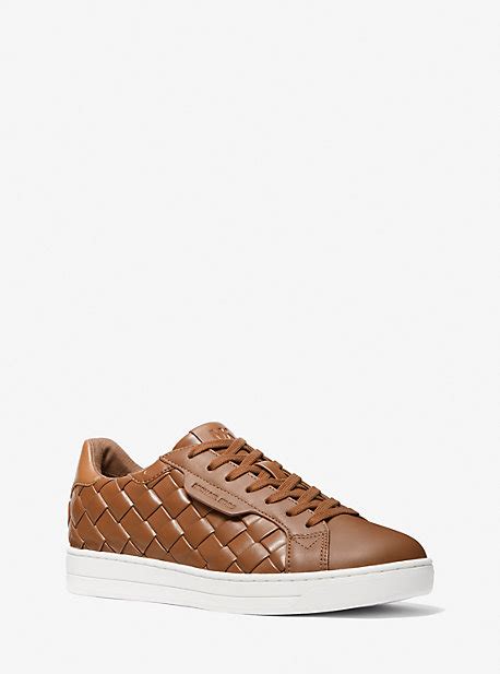 michael michael kors keating woven sneaker|Keating Leather Sneaker .